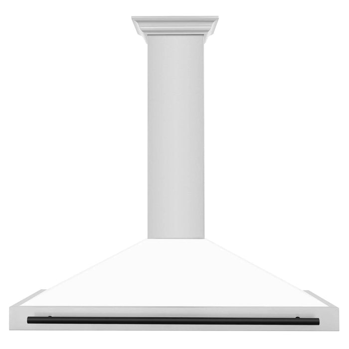 ZLINE 48" Autograph Stainless Wall Range Hood KB4STZ - WM48 - MB - Farmhouse Kitchen and Bath