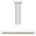 ZLINE 48" Autograph Stainless Wall Range Hood KB4STZ - WM48 - MB - Farmhouse Kitchen and Bath
