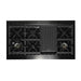 ZLINE 48" Black Stainless, Gas Burner, Electric Oven Range, RAB - 48 - Farmhouse Kitchen and Bath