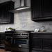 ZLINE 48" Black Stainless, Gas Burner, Electric Oven Range, RAB - 48 - Farmhouse Kitchen and Bath