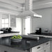ZLINE 48 in. Porcelain Rangetop in Snow Stainless, 7 Gas Burners, RTS - 48 - Farmhouse Kitchen and Bath