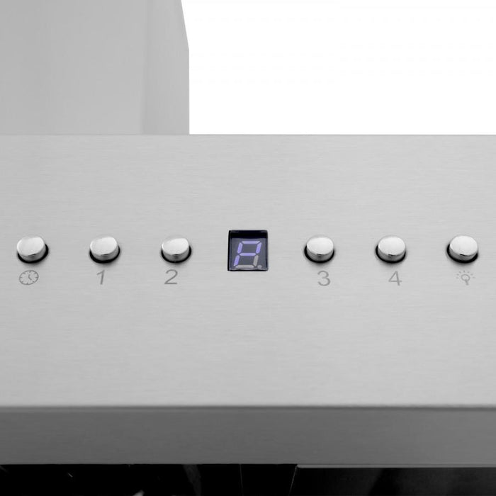 ZLINE 48" Professional Wall Range Hood, Built - in CrownSound® Bluetooth Speakers, 667CRN - BT - 48 - Farmhouse Kitchen and Bath