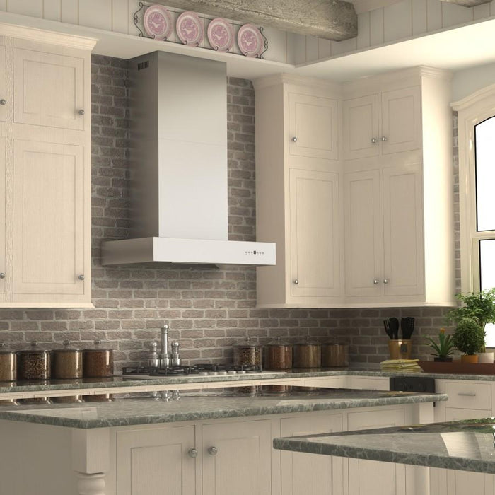 ZLINE 48" Remote Dual Blower Stainless Wall Range Hood, KECOM - RD - 48 - Farmhouse Kitchen and Bath