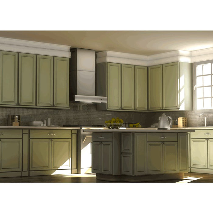 ZLINE 48" Remote Dual Blower Stainless Wall Range Hood, KECOM - RD - 48 - Farmhouse Kitchen and Bath