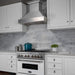 ZLINE 48" Snow Finish Range Hood with Snow Finish Shell, 8654SN - 48 - Farmhouse Kitchen and Bath