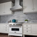 ZLINE 48" Snow Finish Range Hood with Snow Finish Shell, 8654SN - 48 - Farmhouse Kitchen and Bath