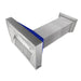 ZLINE 48" Snow Finish Wall Range Hood, Blue Matte Shell, 8654BM - 48 - Farmhouse Kitchen and Bath