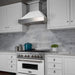 ZLINE 48" Snow Finish Wall Range Hood, White Matte Shell, 8654WM - 48 - Farmhouse Kitchen and Bath