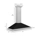 ZLINE 48" Stainless Range Hood Shell, Stainless Handle KB4SNX - BLM - 48 - Farmhouse Kitchen and Bath