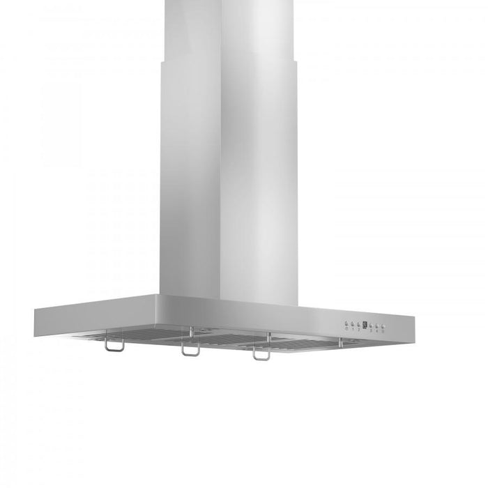 ZLINE 48" Stainless Steel Island Range Hood, KE2i - 48 - Farmhouse Kitchen and Bath