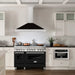 ZLINE 48" Stainless Steel Range Hood with Shell and Stainless Steel Handle KB4STX - BLM - 48 - Farmhouse Kitchen and Bath