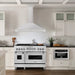 ZLINE 48" Stainless Steel Range Hood with Stainless Steel Handle KB4STX - 48 - Farmhouse Kitchen and Bath