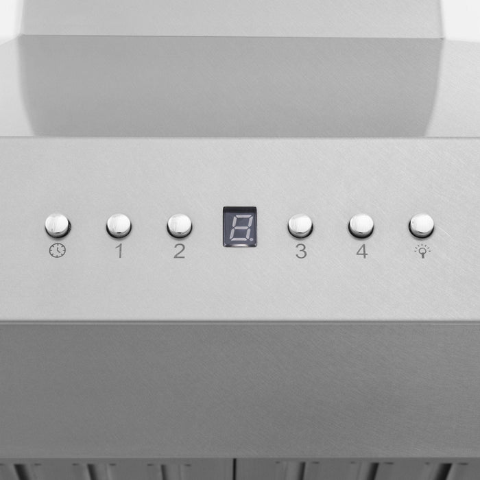 ZLINE 48" Wall Mount Range Hood in DuraSnow Stainless Steel, 8KF2S - 48 - Farmhouse Kitchen and Bath