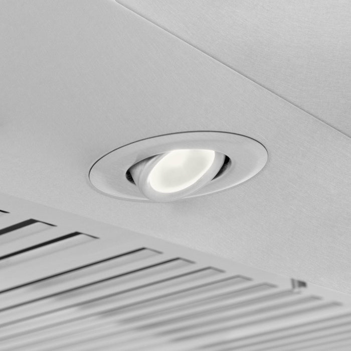 ZLINE 48" Wall Mount Range Hood in DuraSnow Stainless Steel, 8KF2S - 48 - Farmhouse Kitchen and Bath