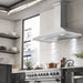 ZLINE 48" Wall Mount Range Hood in DuraSnow Stainless Steel, 8KF2S - 48 - Farmhouse Kitchen and Bath