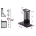 ZLINE 48" Wall Range Hood, Built - in CrownSound® Bluetooth Speakers, KECRN - BT - 48 - Farmhouse Kitchen and Bath
