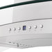 ZLINE 48" Wall Range Hood, Snow Finish Stainless & Glass, 8KN4S - 48 - Farmhouse Kitchen and Bath