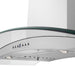 ZLINE 48" Wall Stainless Range Hood, Bluetooth Speakers, KN4CRN - BT - 48 - Farmhouse Kitchen and Bath