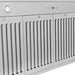 ZLINE 48" White Matte Range Hood, Stainless Steel Handle KB4SNX - WM - 48 - Farmhouse Kitchen and Bath
