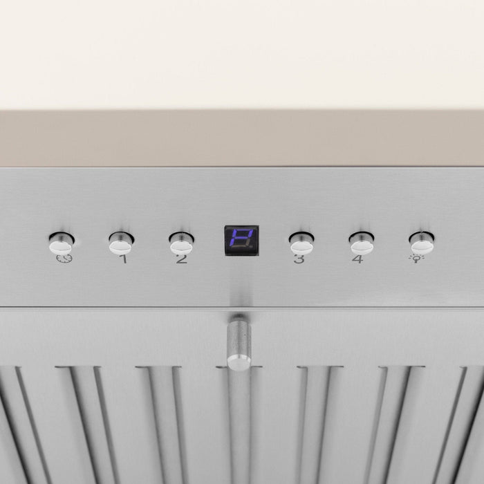 ZLINE 48" Wooden Wall Mount Range Hood in Cottage White, KPTT - 48 - Farmhouse Kitchen and Bath