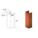 ZLINE 5' Chimney Extension for Ceilings up to 12.5', 8667C - E - Farmhouse Kitchen and Bath
