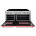 ZLINE 60" 7.4 cu. ft. Dual Fuel Range with Gas Stove and Electric Oven in Fingerprint Resistant Stainless Steel, RAS - RM - 60 - Farmhouse Kitchen and Bath