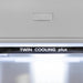 ZLINE 60" Autograph 32.2 cu. ft. 4 - Door French Door Fridge Water/Ice Dispenser Stainless Steel Champagne Bronze Accents RBIVZ - 304 - 60 - CB - Farmhouse Kitchen and Bath