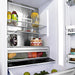 ZLINE 60" Autograph 32.2 cu. ft. 4 - Door French Door Fridge Water/Ice Dispenser Stainless Steel Champagne Bronze Accents RBIVZ - 304 - 60 - CB - Farmhouse Kitchen and Bath