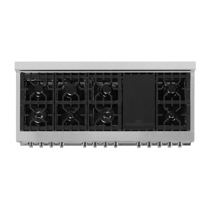 ZLINE 60" Dual Fuel Range, DuraSnow Stainless, RAS - SN - 60 - Farmhouse Kitchen and Bath