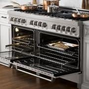ZLINE 60" Dual Fuel Range, DuraSnow Stainless, RAS - SN - 60 - Farmhouse Kitchen and Bath