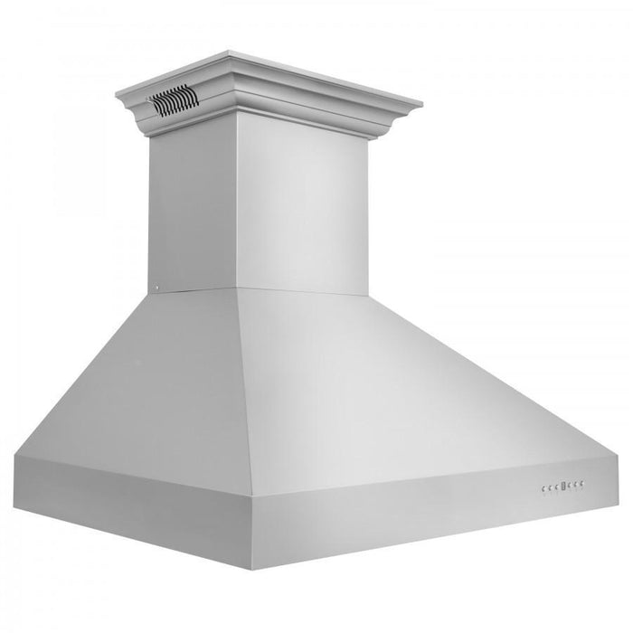 ZLINE 60" Professional Wall Range Hood, Built - in CrownSound Bluetooth Speakers, 697CRN - BT - 60 - Farmhouse Kitchen and Bath