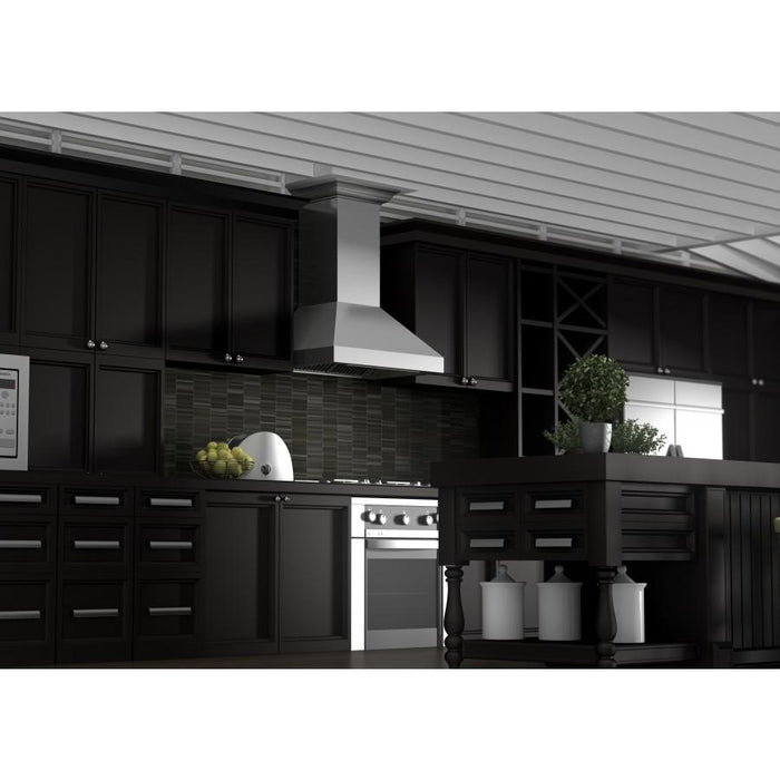 ZLINE 60" Professional Wall Range Hood, Stainless Steel, 597CRN - 60 - Farmhouse Kitchen and Bath