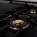 ZLINE 7 Brass Burners, BRASSBR - 48 - Farmhouse Kitchen and Bath
