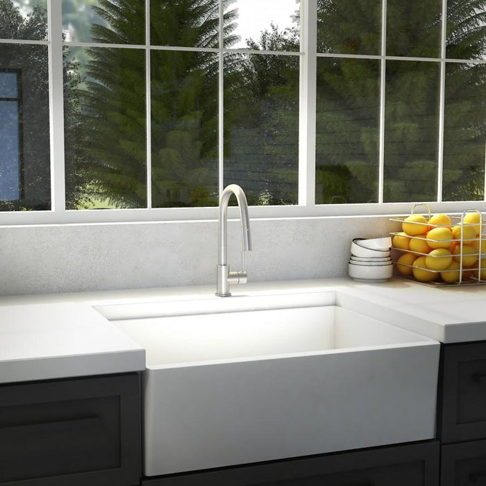 ZLINE Arthur Kitchen Faucet, ATH - KF - BN - Farmhouse Kitchen and Bath