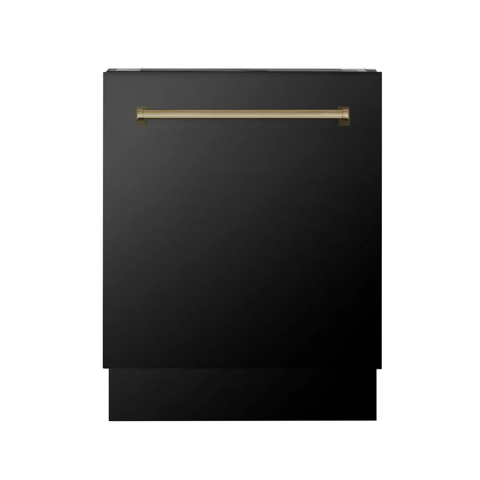ZLINE Autograph 24" Dishwasher Black Stainless, DWVZ - BS - 24 - CB - Farmhouse Kitchen and Bath