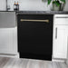 ZLINE Autograph 24" Dishwasher Black Stainless, DWVZ - BS - 24 - CB - Farmhouse Kitchen and Bath