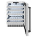 ZLINE Autograph 24 in. Dual Zone 44 Bottle Wine Cooler With Stainless Steel Glass Door And Matte Black Handle RWDOZ - GS - 24 - MB - Farmhouse Kitchen and Bath