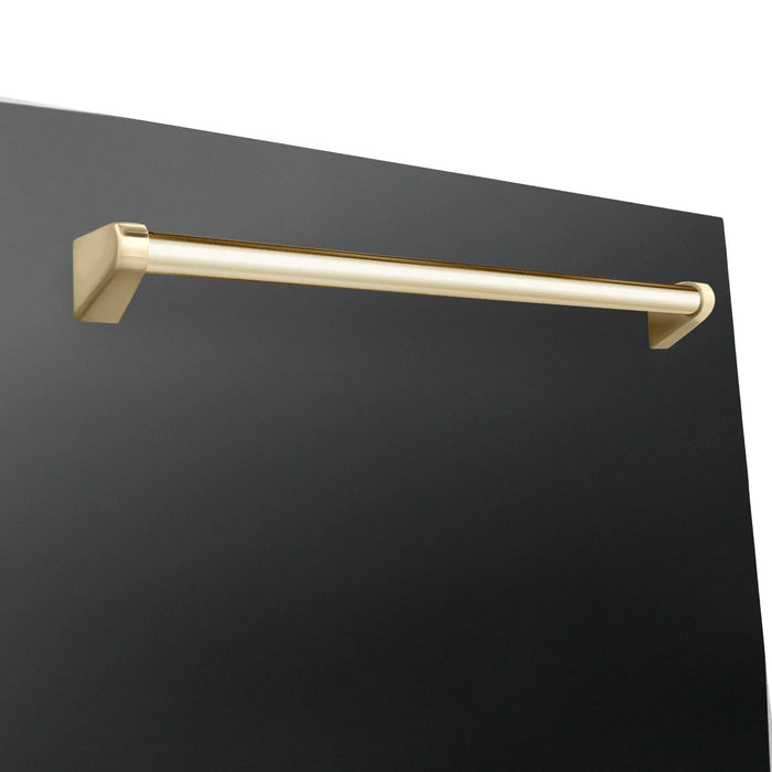 ZLINE Autograph Edition 24" Dishwasher Black Stainless, DWMTZ - BS - 24 - G - Farmhouse Kitchen and Bath
