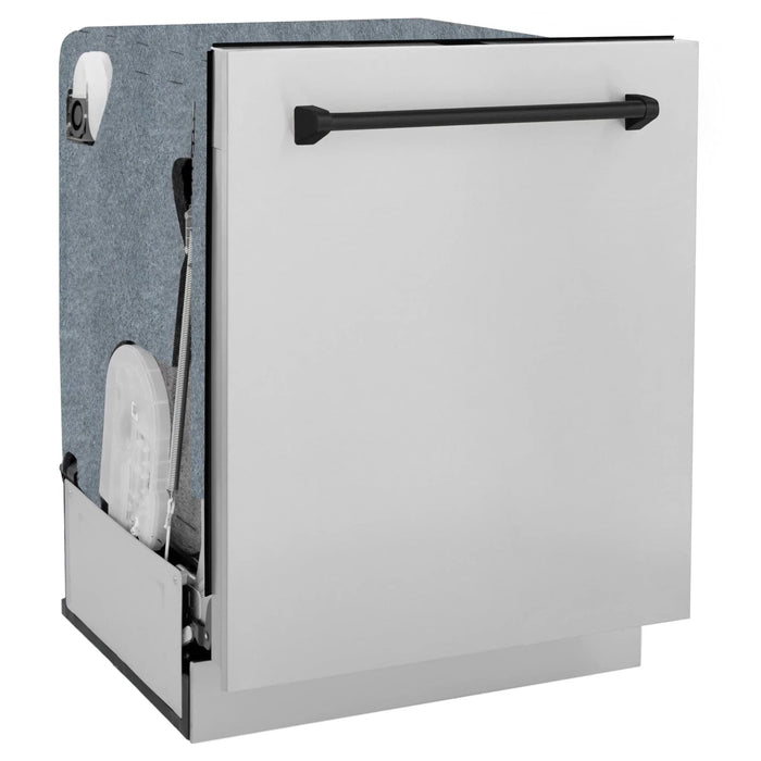 ZLINE Autograph Edition 24" Tall Tub Dishwasher DWMTZ - 304 - 24 - MB - Farmhouse Kitchen and Bath