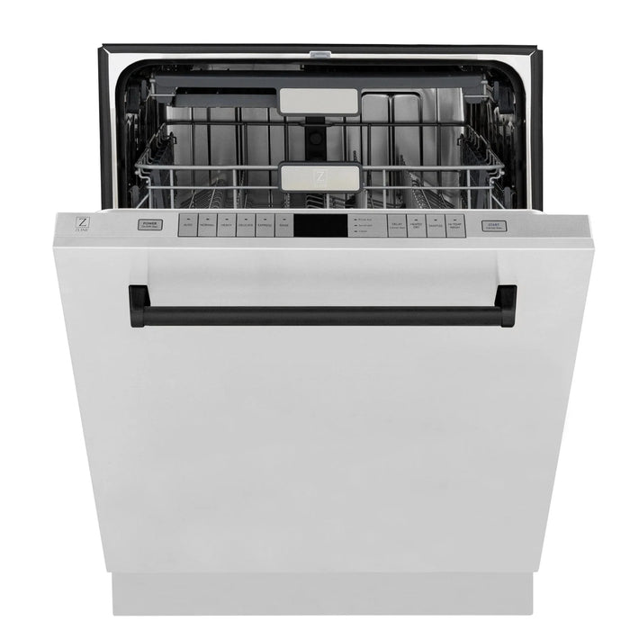 ZLINE Autograph Edition 24" Tall Tub Dishwasher DWMTZ - 304 - 24 - MB - Farmhouse Kitchen and Bath