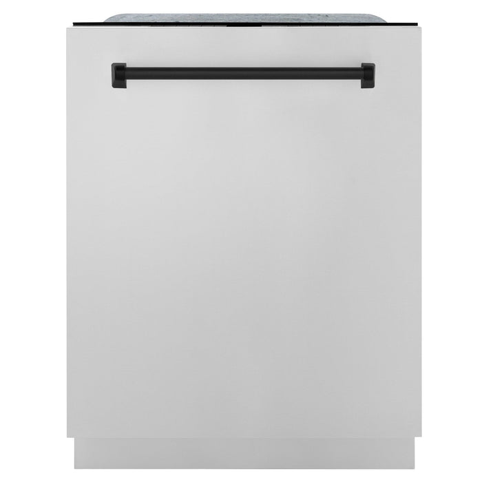 ZLINE Autograph Edition 24" Tall Tub Dishwasher DWMTZ - 304 - 24 - MB - Farmhouse Kitchen and Bath