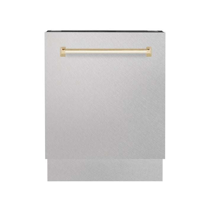 ZLINE Autograph Edition 24" Tall Tub Dishwasher DWVZ - SN - 24 - CB - Farmhouse Kitchen and Bath