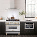 ZLINE Autograph Edition 36" Dual Fuel Range, Gold Accents, RAZ - 36 - G - Farmhouse Kitchen and Bath