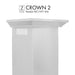 ZLINE Crown Molding #2 for Wall Range Hood, CM2 - 667/697 - 304 - Farmhouse Kitchen and Bath
