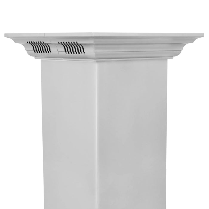 ZLINE Crown Molding in Stainless Steel with Built - in Bluetooth Speakers CM6 - BT - GL9i - Farmhouse Kitchen and Bath