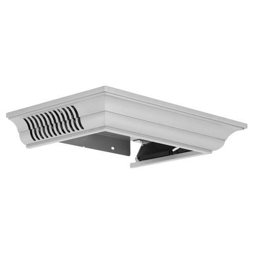 ZLINE Crown Molding in Stainless Steel with Built - in Bluetooth Speakers CM6 - BT - KF1/KF2 - Farmhouse Kitchen and Bath