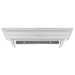 ZLINE Crown Molding Profile 6 for Wall Mount Range Hood CM6 - KB - 304 - Farmhouse Kitchen and Bath