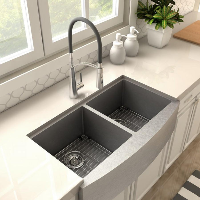 ZLINE Da Vinci Kitchen Faucet DAV - KF - BN - Farmhouse Kitchen and Bath