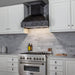 ZLINE 30" Wooden Wall Range, Antigua, Remote Motor, 393AA-RD-30 - Farmhouse Kitchen and Bath
