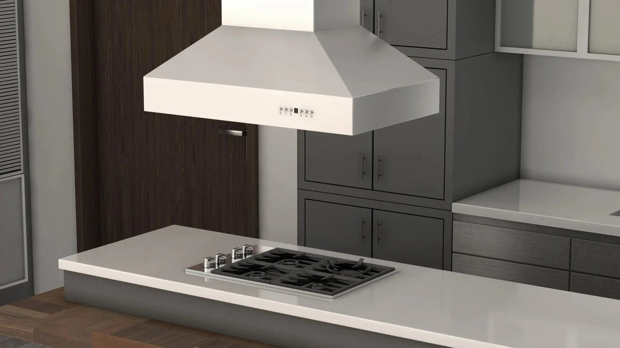ZLINE Dual Remote Blower Island Mount Range Hood in Stainless Steel 697i - RD - 36 - Farmhouse Kitchen and Bath